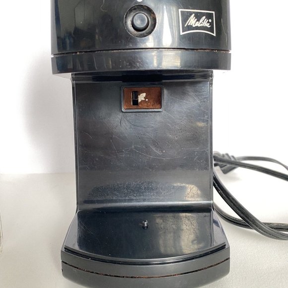 Melitta Electric Coffee Mill Grinder Kitchen Tool Model MEM1B Fine-Course WORKS - Picture 12 of 16